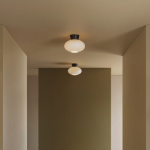 Bullo Plafond Mattsvart/Opalglas IP21 Bullo Plafond Mattsvart/Opalglas IP21