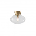 Bullo Plafond Mässing/Klarglas IP21 Bullo Plafond Mässing/Klarglas IP21