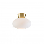 Bullo Plafond Mässing/Opalglas IP21 Bullo Plafond Mässing/Opalglas IP21