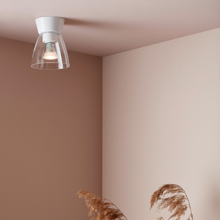 Bizzo Plafond Svart/Klarglas IP21