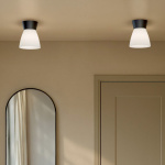 Bizzo Plafond Svart/Opalglas IP21 Bizzo Plafond Svart/Opalglas IP21