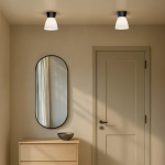 Bizzo Plafond Svart/Opalglas IP21 Bizzo Plafond Svart/Opalglas IP21