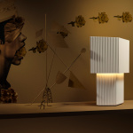 Romb Mini Portable Bordslampa Cotton Romb Mini Portable Bordslampa Cotton