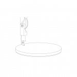 Winkel Alu w227 b Bordslampa Raw Tumbled Winkel Alu w227 b Bordslampa Raw Tumbled