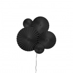 Omega Vägglampa Svart Omega Vägglampa Svart