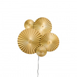 Omega Vägglampa Mässing Omega Vägglampa Mässing