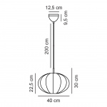 Aeron 40 Pendel Vit Aeron 40 Pendel Vit