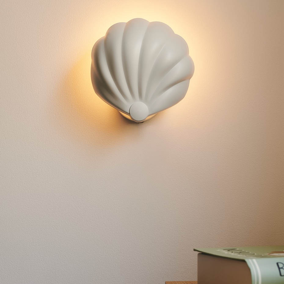 Konchi Vägglampa Vit