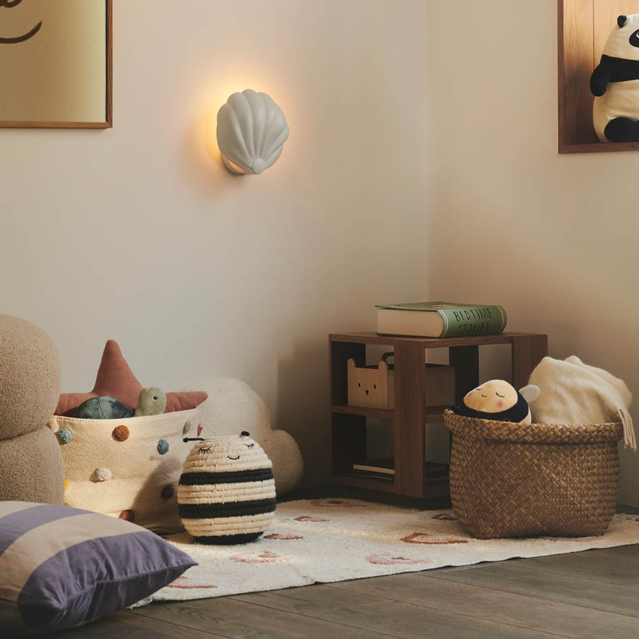 Konchi Vägglampa Vit