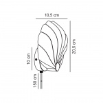 Konchi Vägglampa Grön Konchi Vägglampa Grön