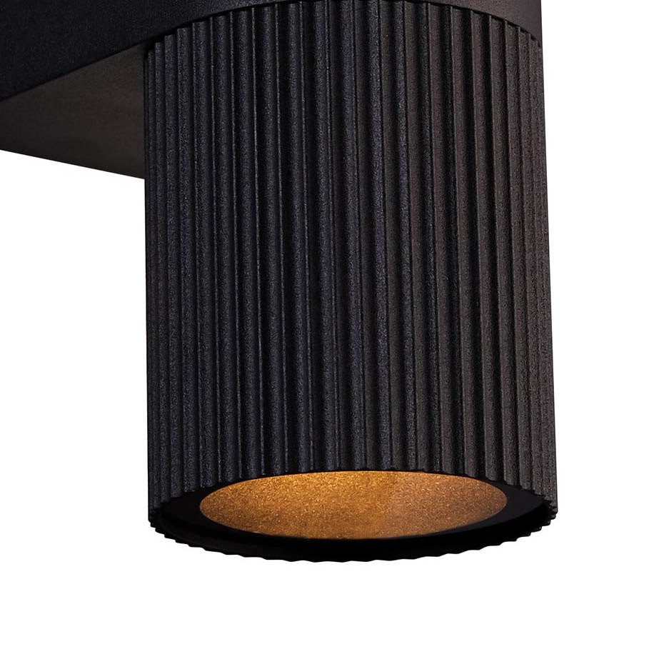 Kyklop Ripple Vägglampa Svart