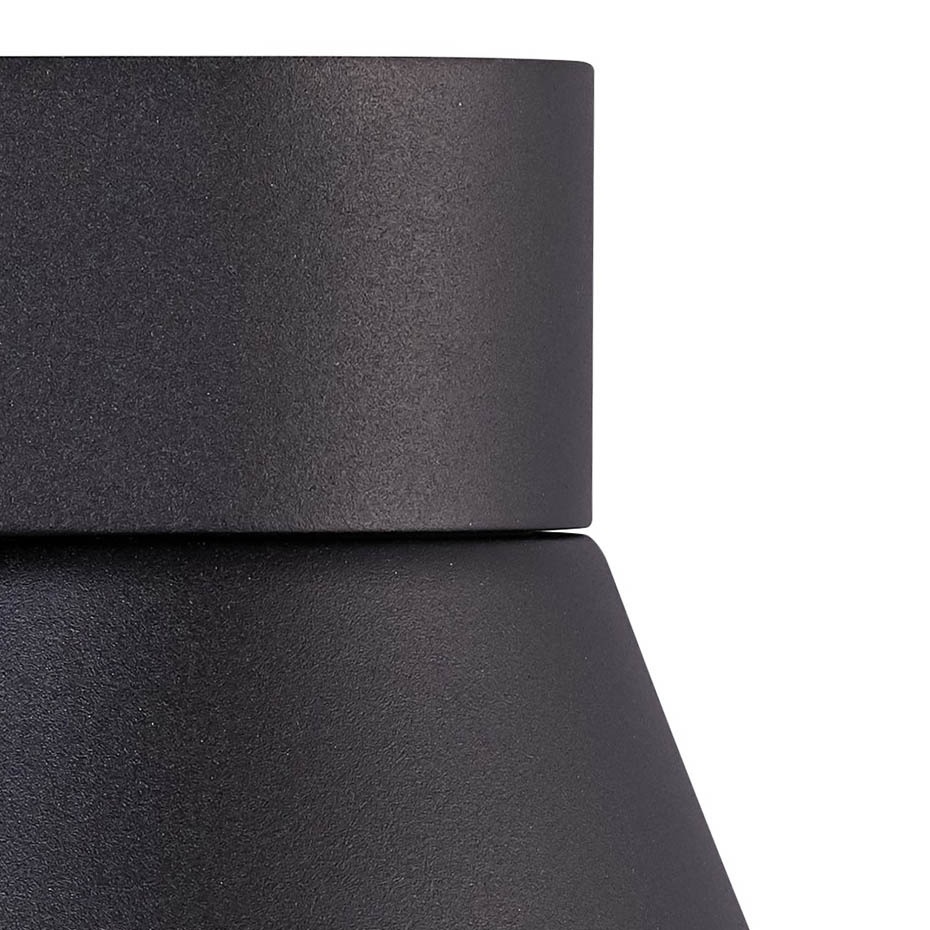 Kyklop Cone Vägglampa Svart