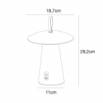 Ara To-Go 2 Portabel Bordslampa Sand Ara To-Go 2 Portabel Bordslampa Sand