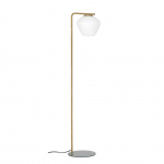 DK Golvlampa Rå Mässing/Opalglas DK Golvlampa Rå Mässing/Opalglas