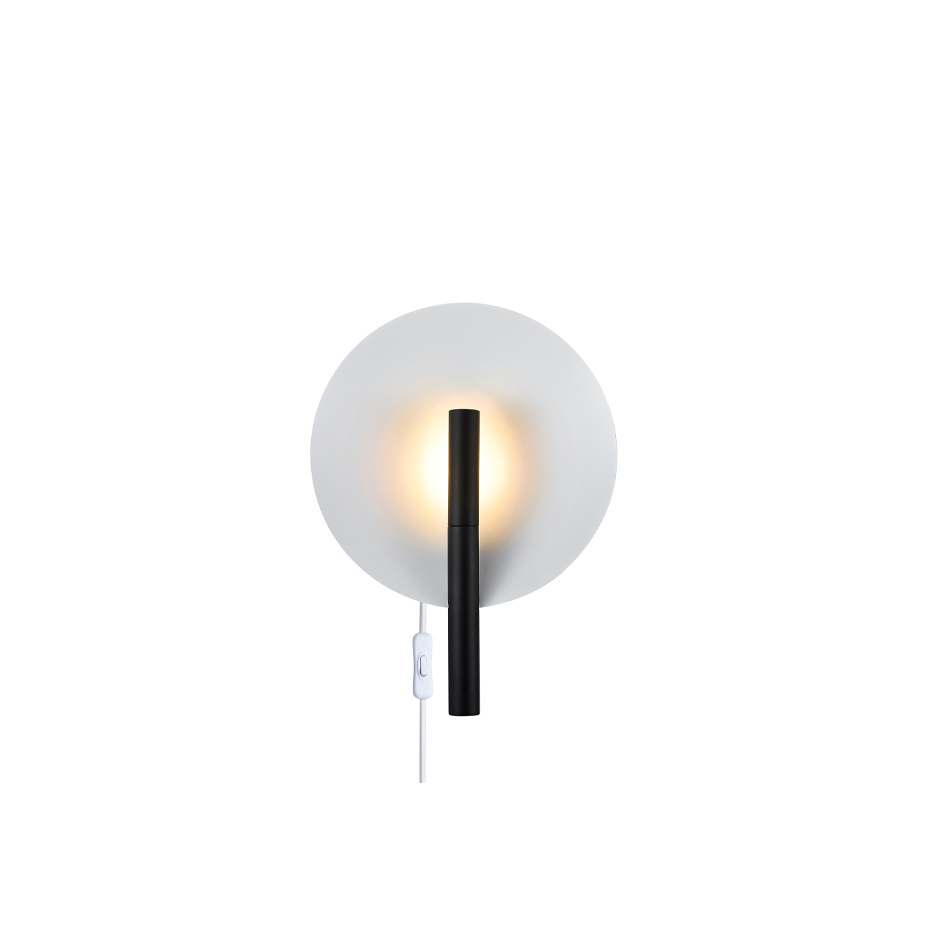 Furiko Vägglampa Svart
