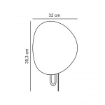 Spargo Vägglampa Vit/Mässing Spargo Vägglampa Vit/Mässing
