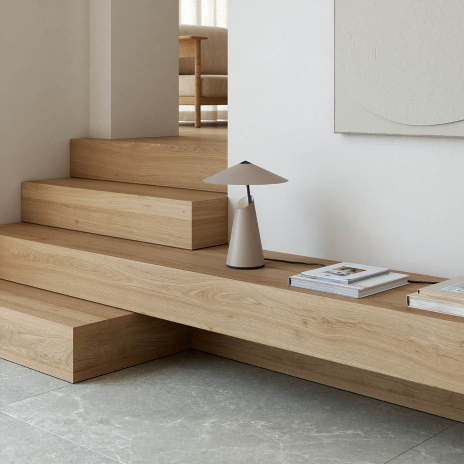 Taido Bordslampa Brun