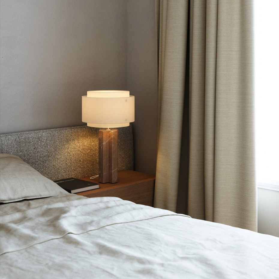 Takai Bordslampa Beige