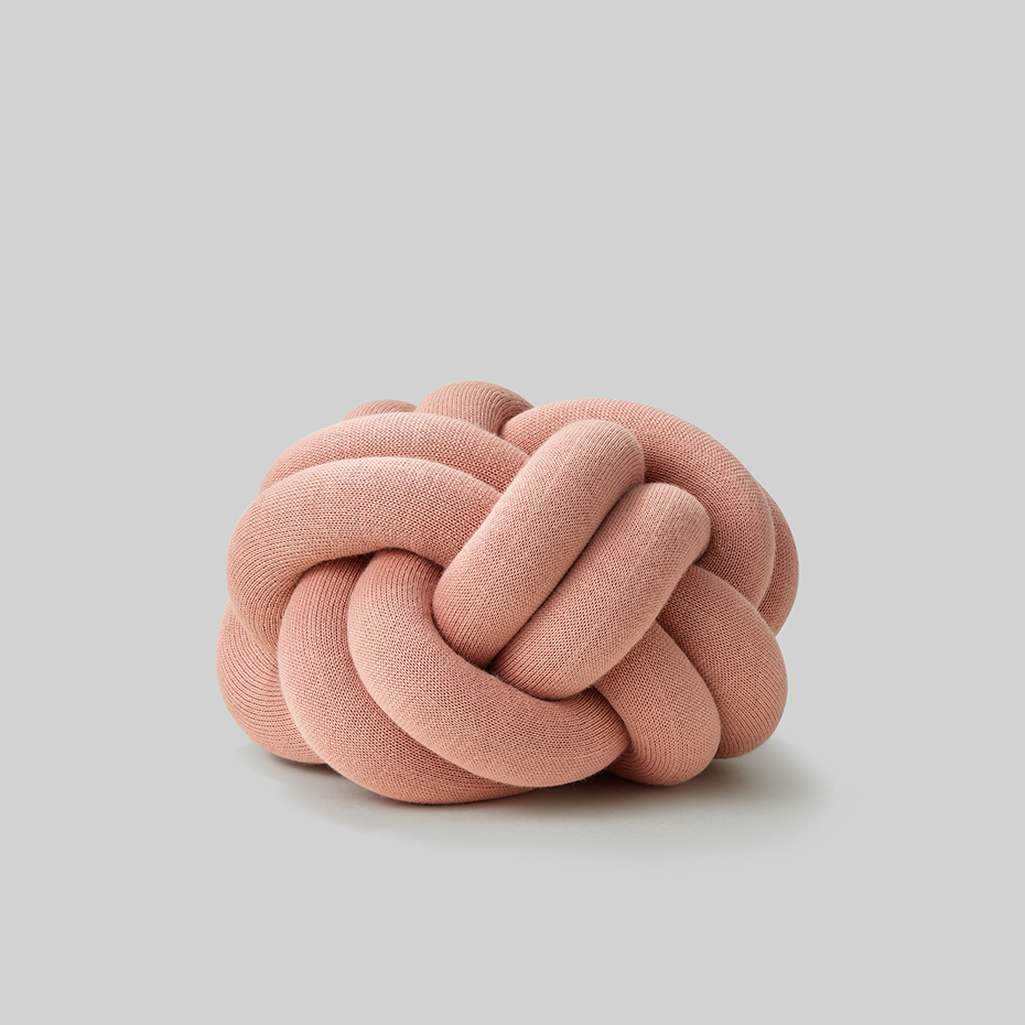 Knot Prydnadskudde Dusty Pink
