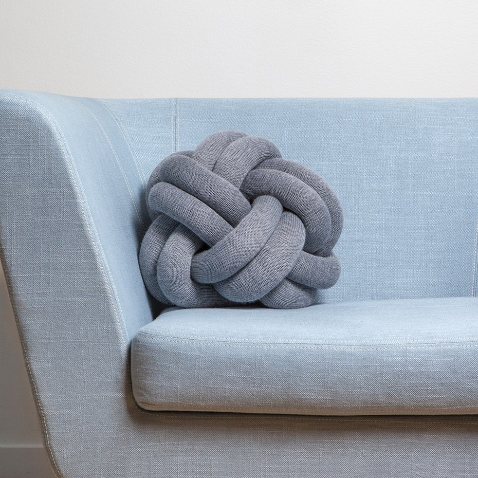 Knot Prydnadskudde Navy