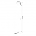 Delux Lampupphäng Textilsladd Svart E27 Delux Lampupphäng Textilsladd Svart E27