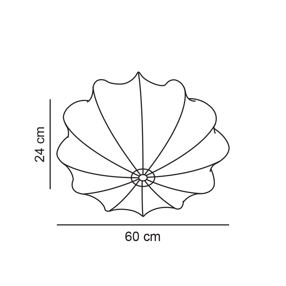 Aeron 60 Plafond Vit