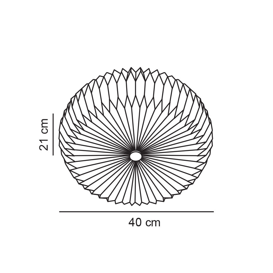 Belloy 40 Plafond Vit