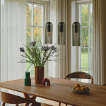 Miella 3-Rail Pendel Svart/Rökfärgad Miella 3-Rail Pendel Svart/Rökfärgad