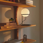 Wilson Bordslampa Svart/Opalglas Wilson Bordslampa Svart/Opalglas