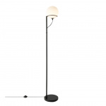 Wilson Golvlampa Svart/Opalglas Wilson Golvlampa Svart/Opalglas