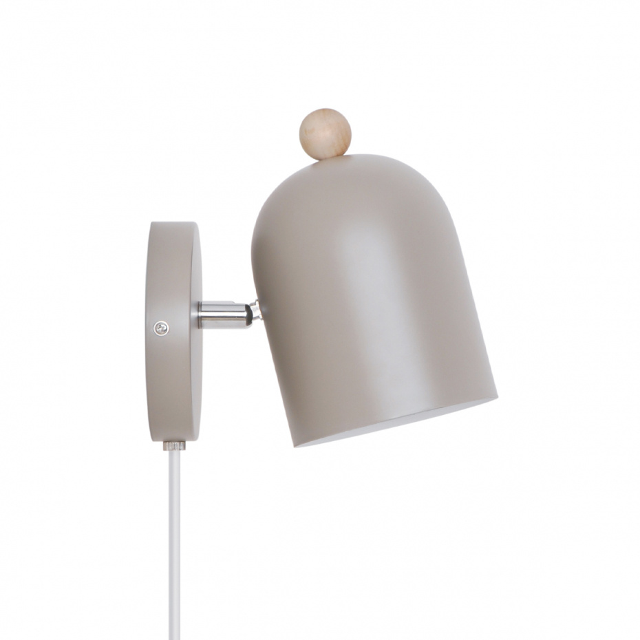 Gaston Vägglampa Ljusbrun