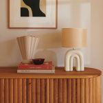 Haze Bordslampa Beige/Vit Haze Bordslampa Beige/Vit