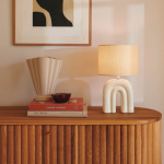 Haze Bordslampa Beige/Vit Haze Bordslampa Beige/Vit