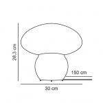 Allie Bordslampa Natur Allie Bordslampa Natur