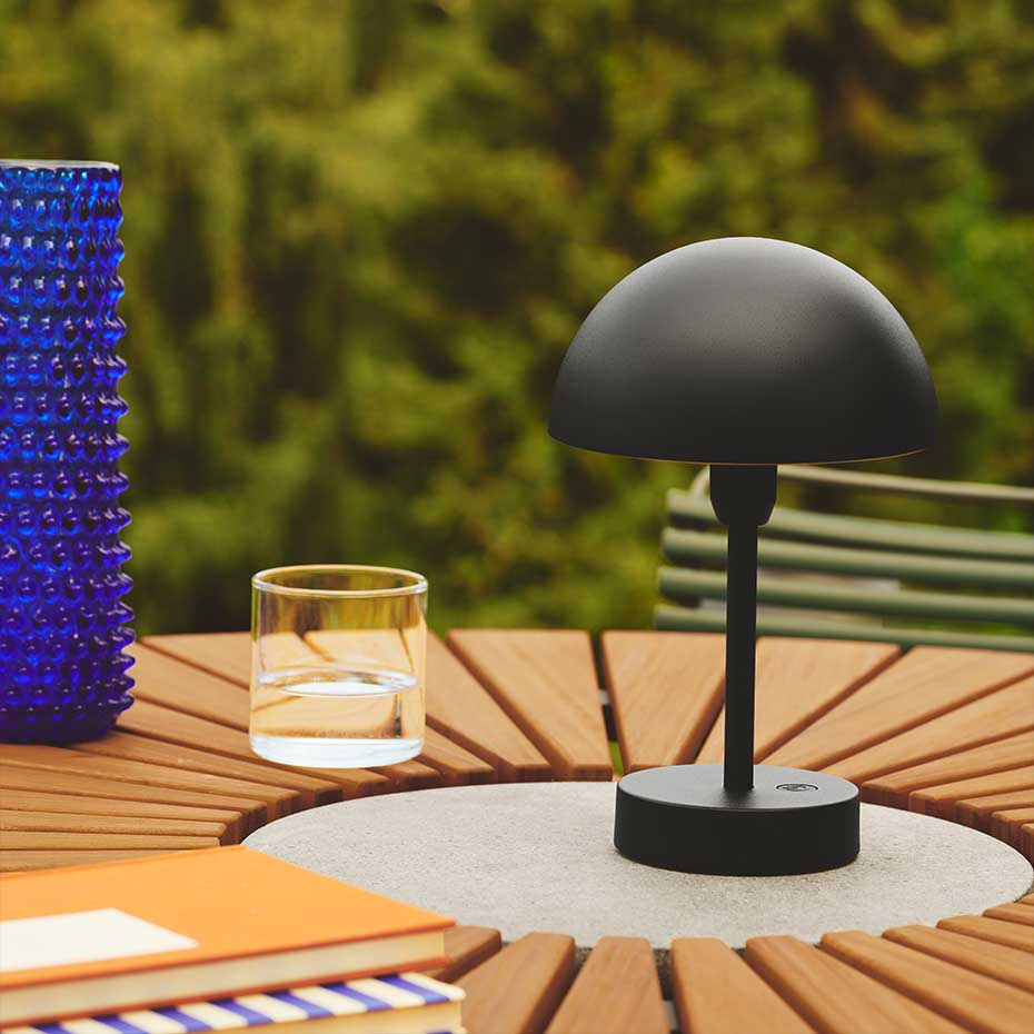 Ellen To-Go Portabel Bordslampa Svart