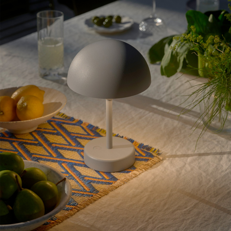 Ellen To-Go Portabel Bordslampa Grå