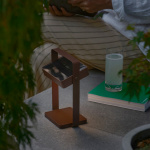 Saulio Solar Portabel Bordslampa Brun Saulio Solar Portabel Bordslampa Brun