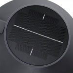 Justina Solar Vägglampa Antracit Justina Solar Vägglampa Antracit