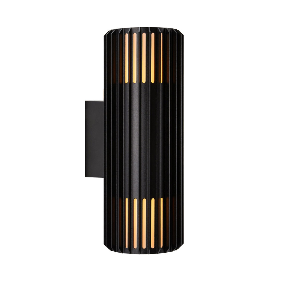 Aludra Double Vägglampa Seaside Svart