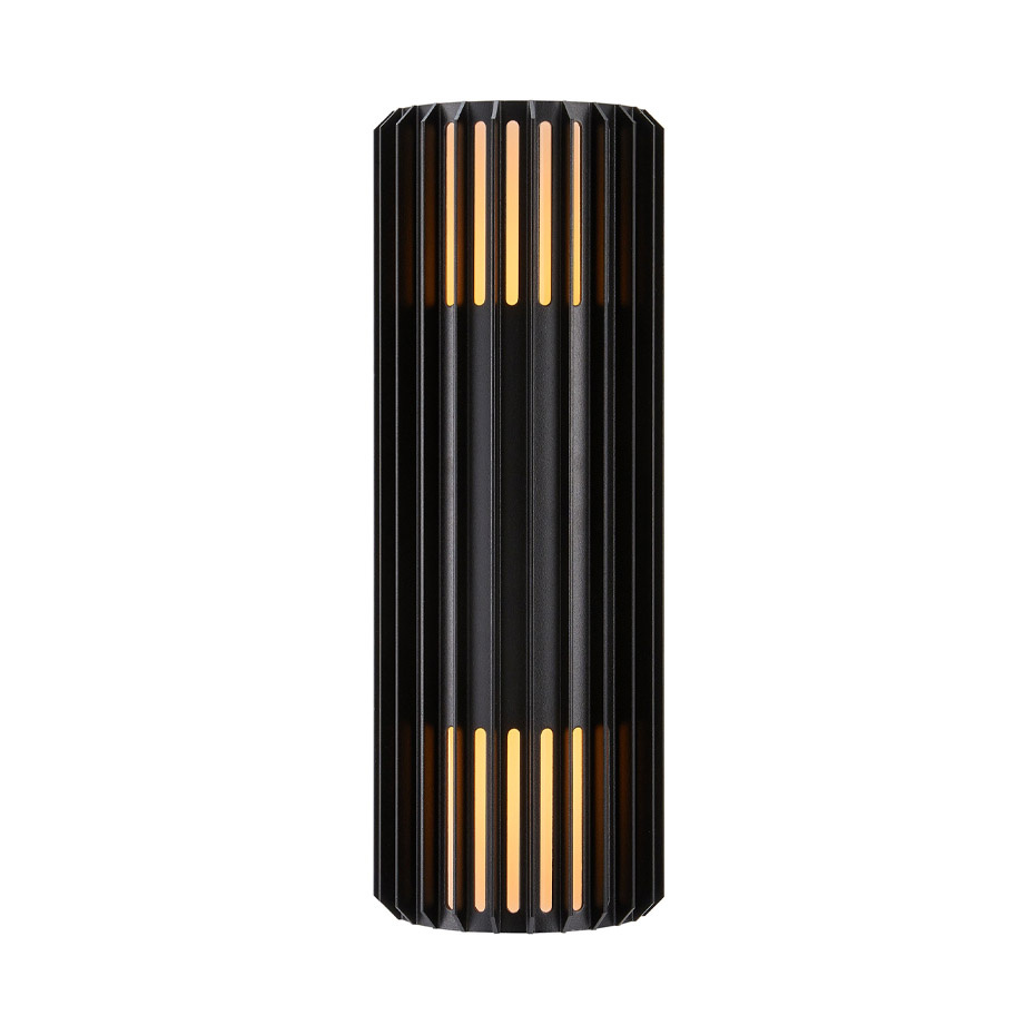 Aludra Double Vägglampa Seaside Svart