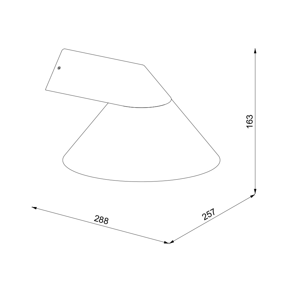 Linas Vägglampa Svart