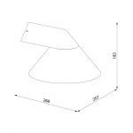 Linas Vägglampa Svart Linas Vägglampa Svart