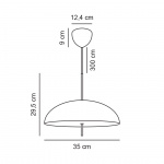 Versale 35 Pendel Svart Versale 35 Pendel Svart