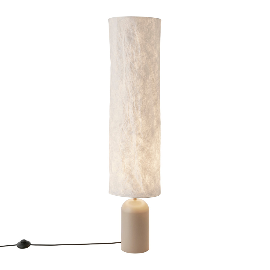 Talli Golvlampa Brun/Vit Tyvek