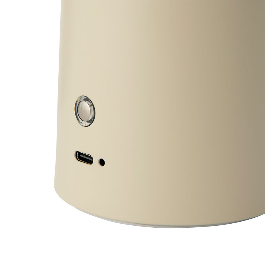 Faye Portabel Bordslampa Beige