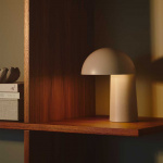 Faye Portabel Bordslampa Beige Faye Portabel Bordslampa Beige