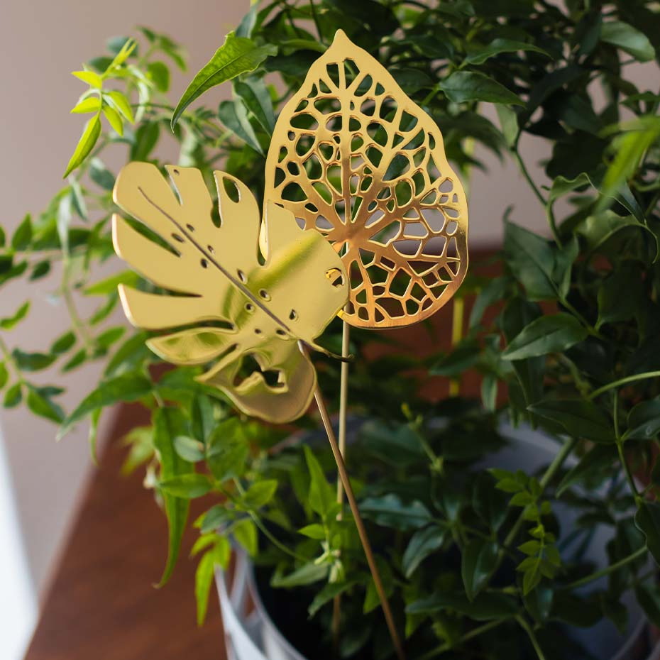 Brass Leaves Water 2-Pack