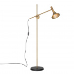 Megafon Golvlampa Rå Mässing Megafon Golvlampa Rå Mässing