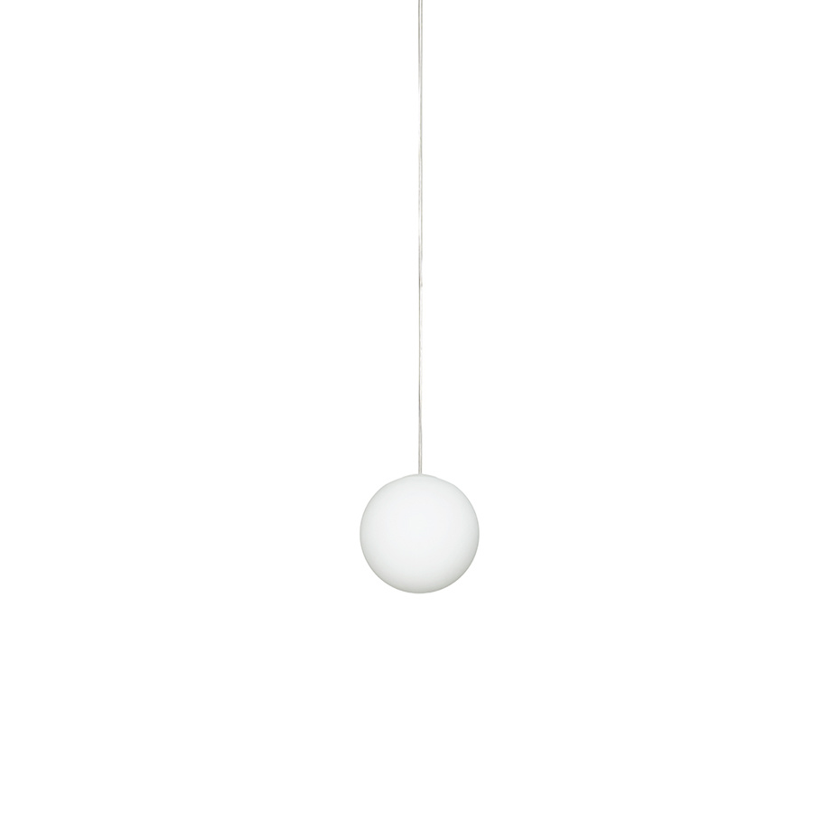 Luna Lamp Pendel Small White