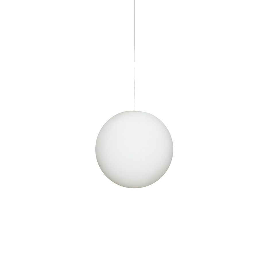 Luna Lamp Pendel Medium White